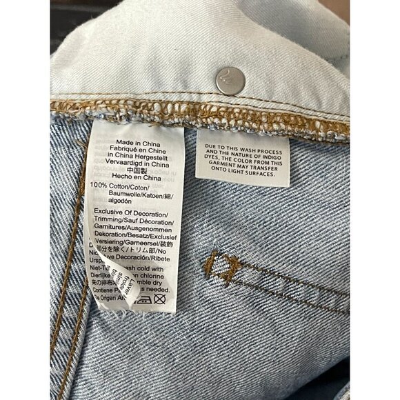 Madewell Women's The Perfect Vintage Jean Size 28 Light Wash Denim - Picture 7 of 11